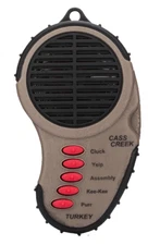 Cass Creek Ergo Electronic Turkey Call 5 Authentic Turkey Sounds Brown 969