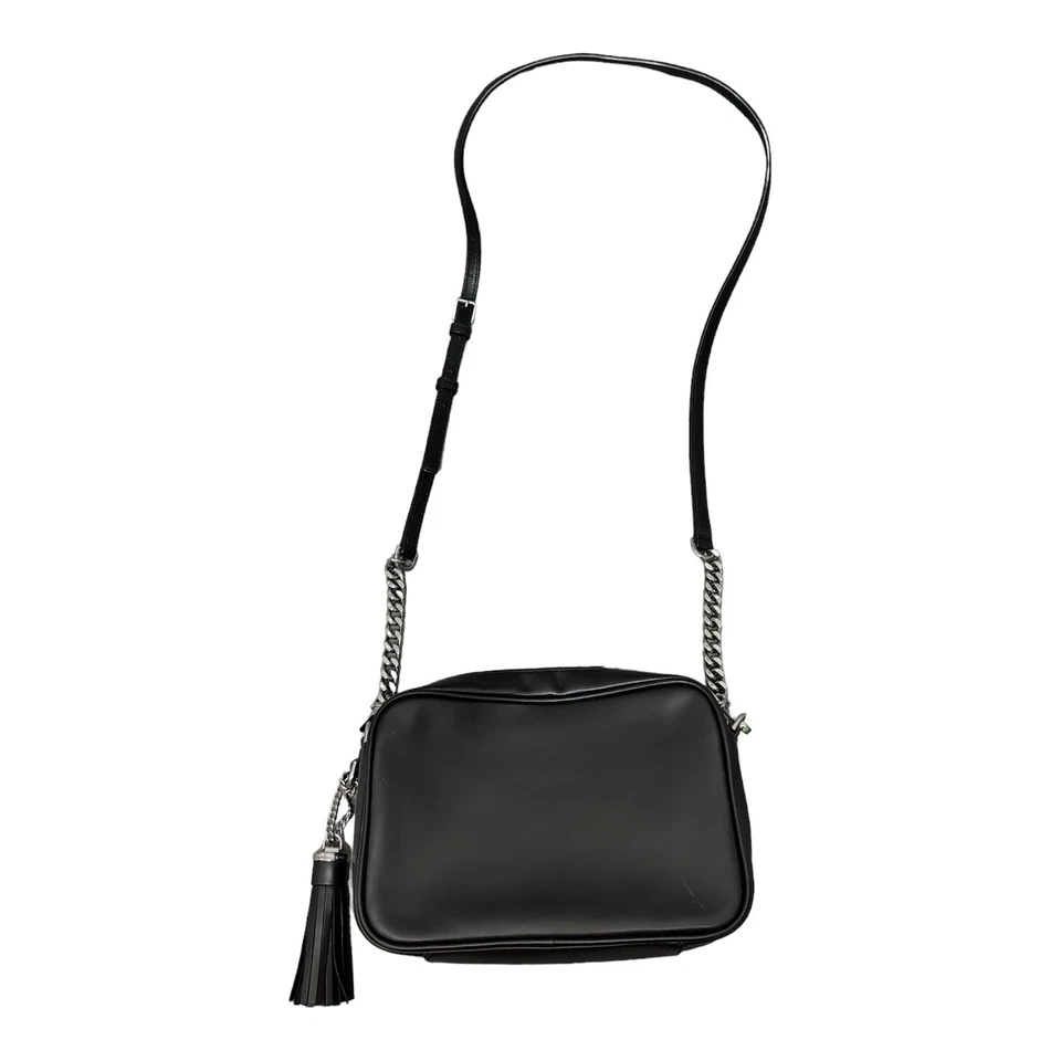 Bolso Bandolera Michael Kors Cámara Mediano Mujer Negro Jet Set Cuero/Piel Real Foto 3 de 4
