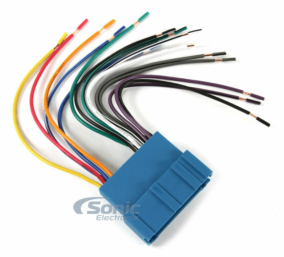 Kit de instalación estéreo para automóvil 1 DIN antena arnés 1992-2005 Buick Oldsmobile Foto 4 de 4