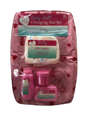 doll changing set