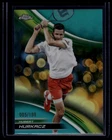 2025 Topps Chrome Tennis Aqua Refractor Hubert Hurkacz #18