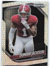 2025 Prizm Black NIL Domani Jackson Mojo /25