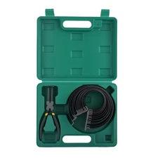 Engine 14 Piston Ring Compressor Cylinder Installer Pliers & 14 Band Tools