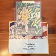 Cameron Brink Los Angeles Sparks VIP Insert #22 Basketball Trading Card