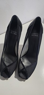 stuart weitzman 38 38.5 Pumps Mesh Echtleder High Heels Top