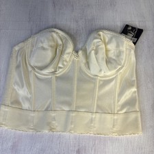 NWT Dominique Intimate Apparel Beige lace Corset NEW Size 38A style 6377