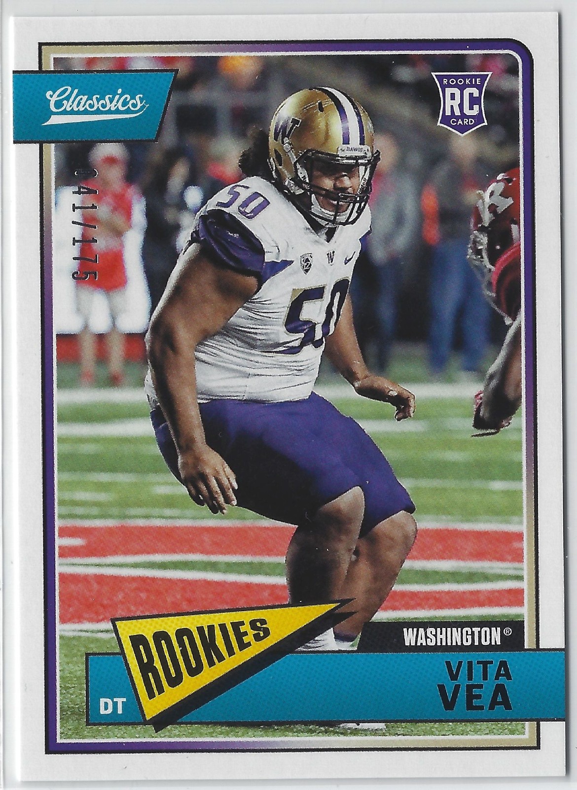 Vita Vea Panini Classics #237 Blue Back