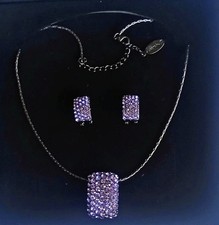 Schmuck-Set Kette mit Anhänger und Ohrclips,...