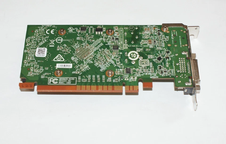 Dell AMD Radeon R5 430 2GB GDDR5 DVI/DisplayPort PCIE Low Profile Graphics Card - Image 2 of 3