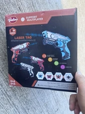 Laser Tag Guns, Vatos, Infrared Countermeasures 3 Guns/4 Target Vests Works Read