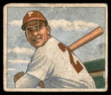1950 Bowman #121 ANDY SEMINICK Philadelphia Phillies G/VG