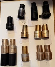 MOVIE THEATER PROJECTOR LENSES WITH GLASS Selling 12 LENSES 4100 100 Shipping
