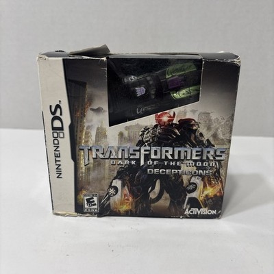 Nintendo DS Transformers Dark of the Moon Decepticons Action Figure New