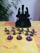 Warhammer 40000 Monolite Necron + 11 Guerrieri & 3 Scarab - Ottime Condizioni