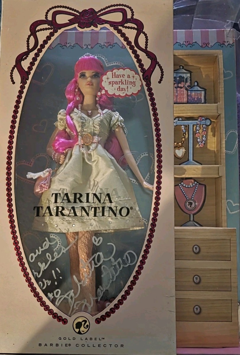 SIGNED~ 08'TARINA TARANTINO~BARBIE DOLL~L9602 | eBay