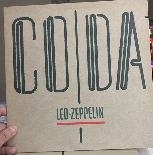 Led Zeppelin - Coda Vinyl LP - 1982 First Press - Swan Song 90051-1 New Opened