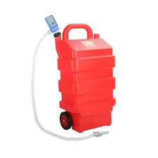 16 Gallon 60L Portable Fuel Caddy Storage Tank Pump for Gasoline, Diesel Fuel