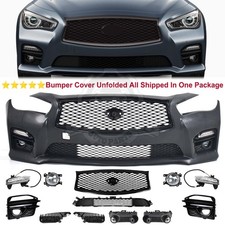 For 2014-2017 Infiniti Q50 Q50s Sport Front B...