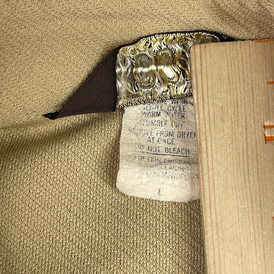 Terno de lazer ocidental vintage masculino camisa L calça DISCO pérola encaixe anos 70 TOBIAS TALON ZÍPER - Imagem 4 de 4