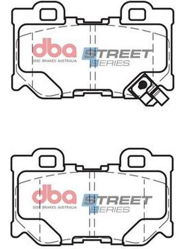 DBA Street Series Brake Pads fits Nissan 370Z 3.7 Z34 (DB2401SS) - Picture 1 of 12