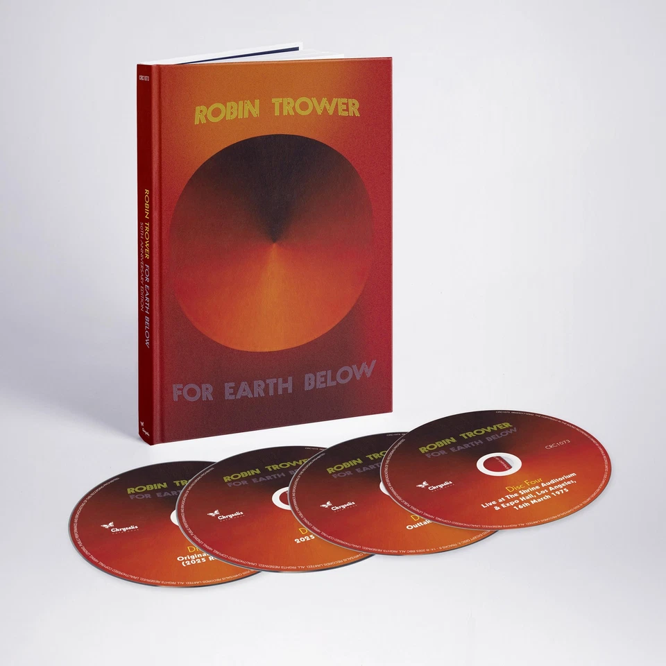 Robin Trower For Earth Below (50th Anniversary Edition) (CD) Box Set - Imagen 1 de 1