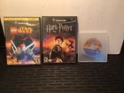 STAR FOX ADVENTURES NINTENDO GAMECUBE VIDEO GAME DISC ONLY,HARRY POTTER,3 Games