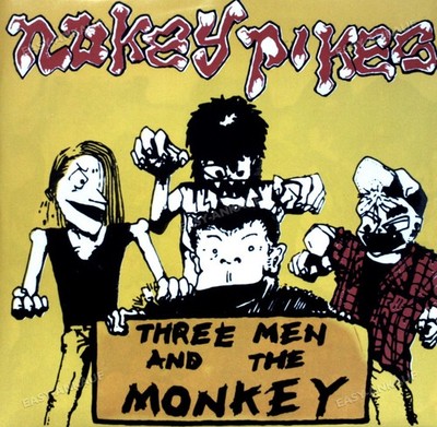 Nukey Pikes - Three Men And The Monkey 7'' Red Vinyl (VG+) '