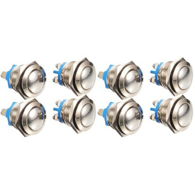 Set of 2 Lighted Replacement Doorbell Button Ringer Wired Push Bells for Homes