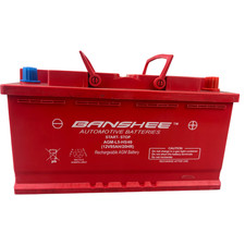 Banshee Agm Battery Bci Group Size 49 160rc 850cca H8 Automotive Car Battery