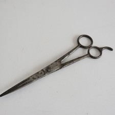 Vintage Barber Scissors Forged USA 7"