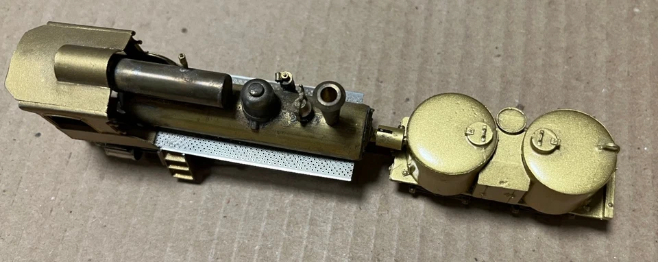 HOn3 BRASS & WHITE METAL - North Pacific Coast #21 4-4-0 Cab Forward Powered - Image 4 of 4