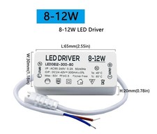 RICAMBIO ALIMENTATORE LED DRIVER 9-12W RADRIZZATORE DC 24-42V 260 mA 0.2A
