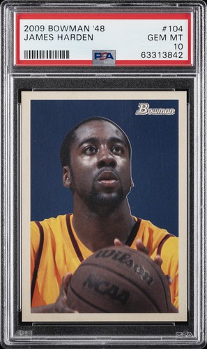 James Harden #104 2009 Bowman '48 card