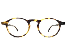 Beausoleil Eyeglasses Frames 6 240 Yellow Tortoise Round Full Rim 42-20-140
