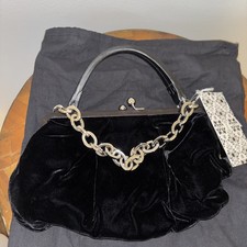  Nine West Black Clutch Purse ~ NWT