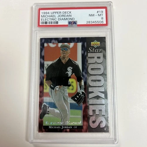 1994 Upper Deck - Michael Jordan #19 Electric Diamond | PSA 8 |
