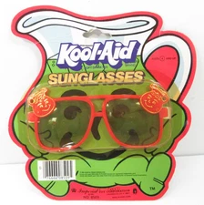 Kool Aid Man Soft Drink Mix Sunglasses Carded Rack Toy Vtg Rare 1983 Imperial