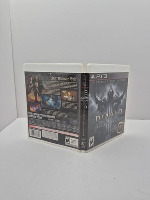 Diablo III Reaper of Souls Ultimate Evil Edition Playstation 3 PS3 CIB Complete
