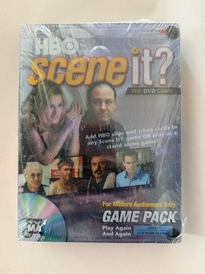 HBO Scene It DVD Trivia Game Pack Sopranos TV MA New Sealed