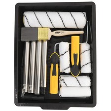 10505 Easy Coater Paint Roller Brush Set with Extension Pole 10 Piece Pack Set