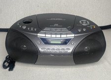 Sony CFD-S550 CD AM/FM Radio Cassette Boombox Cassette Player Tested Working