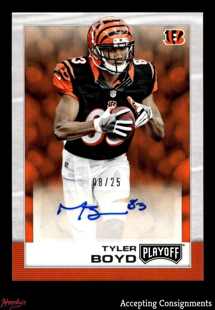Tyler Boyd Panini Playoff Rps Autographs #20 Base