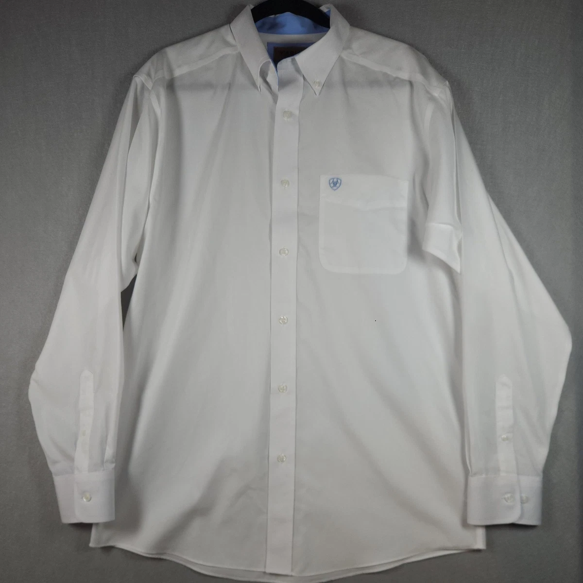 Ariat Chemise blanche Pro Series Tristan Button pour homme