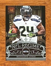 Marshawn Lynch 2012 Crown Royale NFL Regime Seattle Seahawks