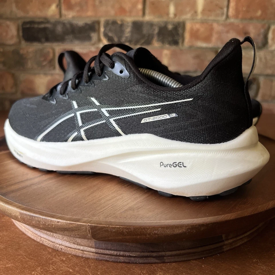 Asics Womens GT 2000 13 Black Road Running Shoes Sneakers Size 9 Narrow - Image 3 of 4