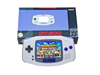 Nintendo Game Boy Advance GBA System 3.0 IPS LCD UV SNES Classic