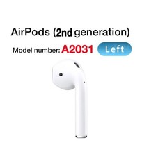 Earbuds For Apple Airpods 2nd Generation écouteur Left (L) Côté gauche A2031