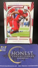 Trey Benson /25 (RC, SP) - 2024 Panini National Treasures Holo Prizm #TR-TBN