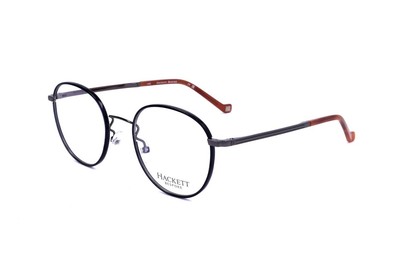 Hackett Bespoke HEB279 969 GUN/BLUE 50/21/140 MAN Eyewear Frame