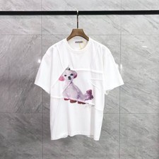 Street trend Anniay-lin/Acne/Studios Print Short Sleeve T-shirt